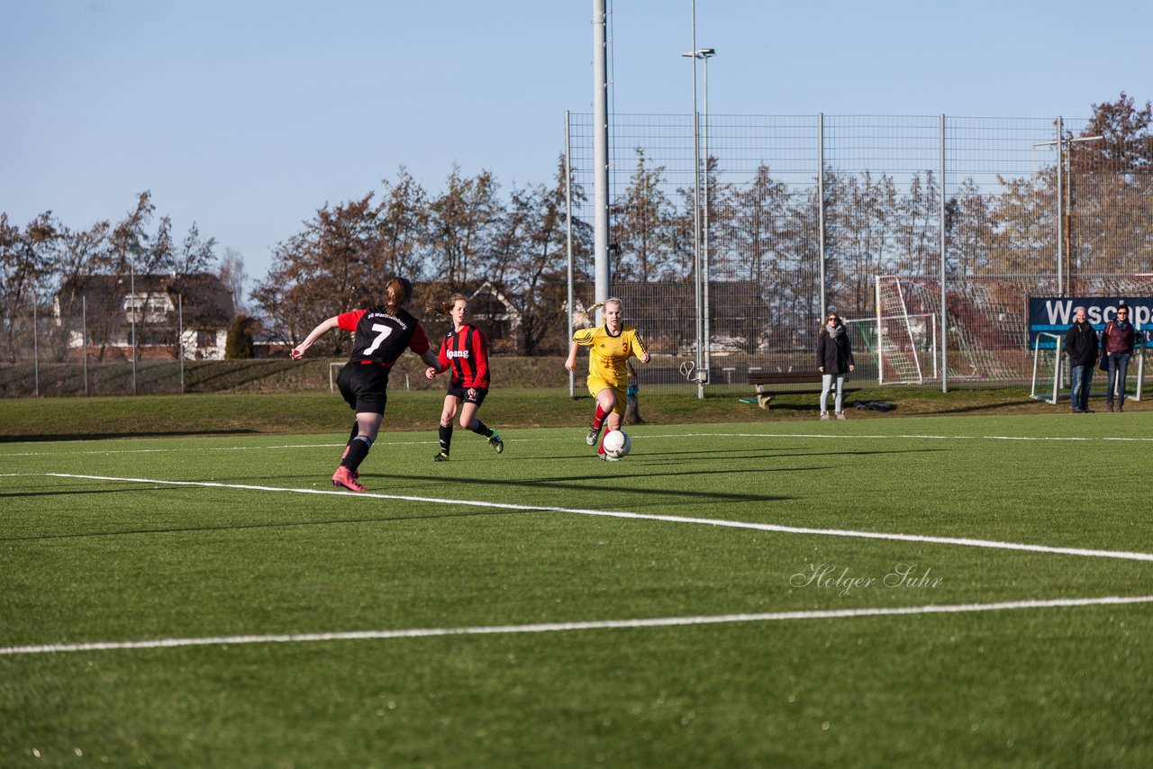 Bild 352 - B-Juniorinnen SG Weststeinburg/Bei - SV Fisia 03 : Ergebnis: 1:2